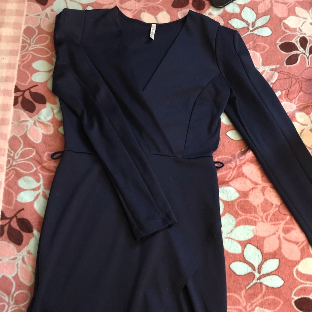 Dark blue going out dress